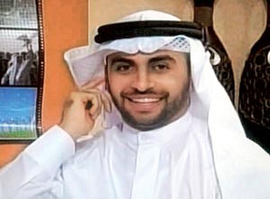 المذيع الشاب جاسم الناصر﻿