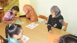 تدريب الطالبات اليمنيات﻿