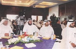 جانب من المشاركين في الملتقى﻿