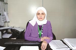 رئيسة قسم القبول والتسجيل في الجامعة المفتوحة ناهد الشيخ قاسم باشا
