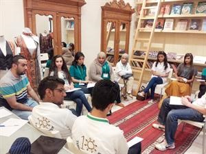 جانب من المشاركات في البرنامج﻿