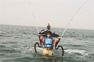الاستعراض بالماء
