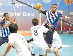 منتخب شباب اليد تالق في بطولة اسيا﻿