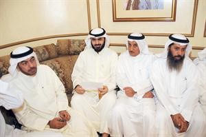 نايف المرداس ومناور ذياب واسامة المناور وعلي الدقباسي﻿
