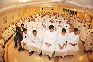 جانب من الحضور في الندوة﻿