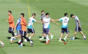 تدريبات ريال مدريد شهدت عودة اغلب النجوم افپ

