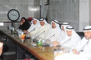 جانب من الحضور اسامة ابوعطية
