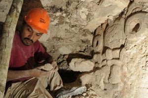 اكتشاف آثار معبد لحضارة المايا مكرس لـ «الشمس الليلية»