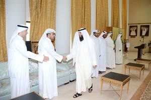 علام الكندري مهنئا موظفي الامانة العامة بقدوم شهر رمضان﻿