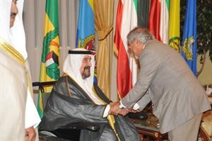 دهلال الساير مهنئا سمو الشيخ سالم العلي
