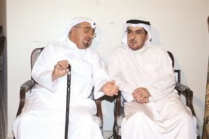 دحسن جوهر وحمزة مقامس يهنئان
