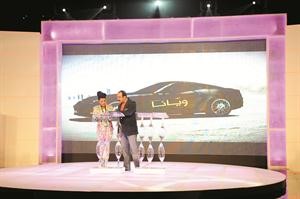 خالد امين وشهد في البرنامج فريال حماد
