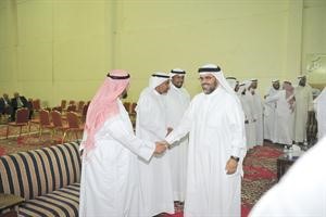 دراشد العجمي مهنئا﻿