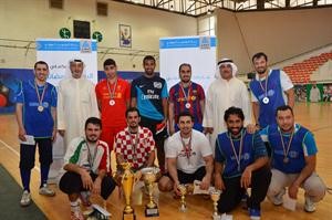 فريق مرابحات الفائز بالمركز الاول﻿
