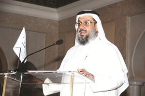 عبدالرحمن زمان متحدثا خلال الغبقة﻿