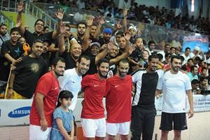حمد العنزي واحمد الرشيدي حاضران في الروضان﻿