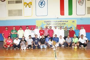 رؤساء الفرق المشاركة مع اللجنة المنظمة قبل انطلاق البطولة﻿