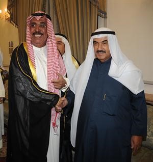 الشيخ جابر الخالد يقدم التهاني﻿