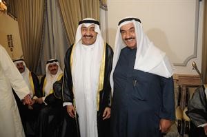 جاسم الخرافي مهنئا سمو الشيخ ناصر المحمد هاني الشمري