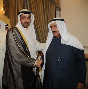 الشيخ محمد العبدالله يقدم التهاني﻿