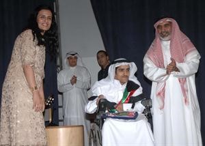 دابتهال الخطيب تكرم محمد الشمري﻿