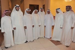 جانب من الحضور خلال غبقة دميثير﻿