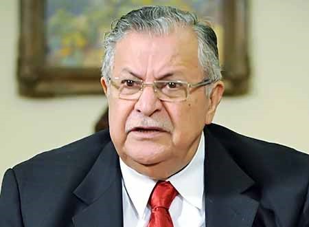 الرئيس العراقي جلال الطالباني