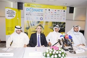 مرزوق عادل الغانم ود فيصل الرفاعي وعبدالرحمن العون وبدر العسعوسي خلال المؤتمر 	قاسم باشا﻿