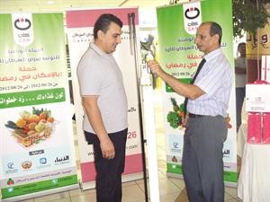 احد المشاركين في الحملة﻿
