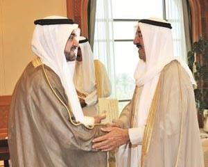 صاحب السمو الامير الشيخ صباح الاحمد مستقبلا د فاضل صفر ﻿