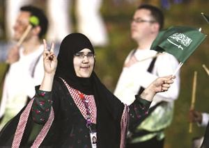 السعودية وجدان شهرخاني لا تعرف مصير مشاركتها حتى الان﻿