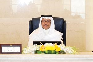 سمو الشيخ جابر المبارك مترئسا جلسة مجلس الوزراء امس ﻿