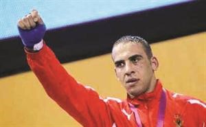 الملاكم الاردني ايهاب المتبولي