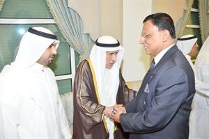 جانب من زيارات فريقالدولي لدواوين الكويت
