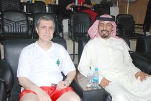 الخالد والسفير اللبناني بسام النعماني﻿