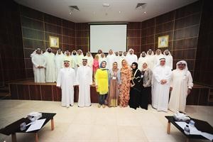 اعضاء رابطة التدريب خلال الغبقة اسامة ابوعطية
