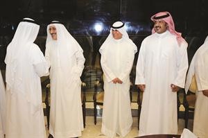 وزير النفط يستقبل المهنئين بمناسبة شهر رمضان بحضور فاروق الزنكي والشيخ طلال الخالد 
