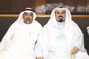 الزميل بداح العنزي ووحيد الشمري﻿
