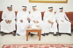 الحضور بديوان الصقر مساء امس الاول
