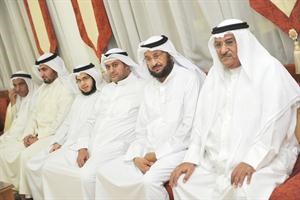 جانب من الحضور بديوان محمد الصقر
