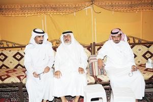 فهيد بن الاسود والزميل يوسف عبدالرحمن وراكان بن سلطان﻿