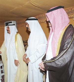سليمان الحقان في حفل العشاء﻿