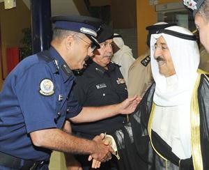 اللواء احمد النواف مرحبا بصاحب السمو الامير﻿