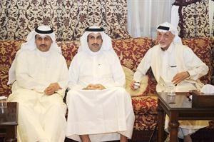 فايز المطيري وناصر الكريوين واحد الحضور
