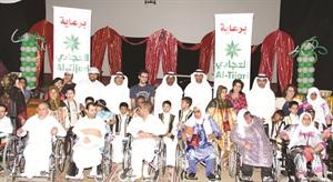 جانب من الاحتفال بـ القرقيعان﻿