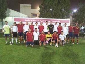 احد الفرق المشاركة في دورة مستشفى طيبة﻿