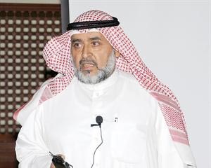 عويد العنزي يلقي كلمته