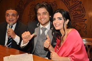 عقد قران ياسمين الجيلاني وعمر خورشيد