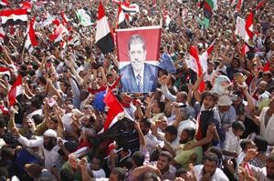 الرئيس مرسي قادر على قيادة شعب مصر لبر الامان