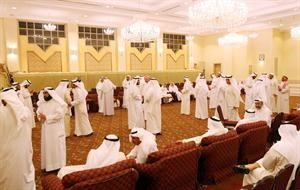 جانب من الحضور خلال الغبقة